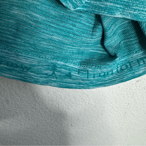 Lululemon swiftly tech racerback tank top heathered teal size 4 - Picture 3 of 5
